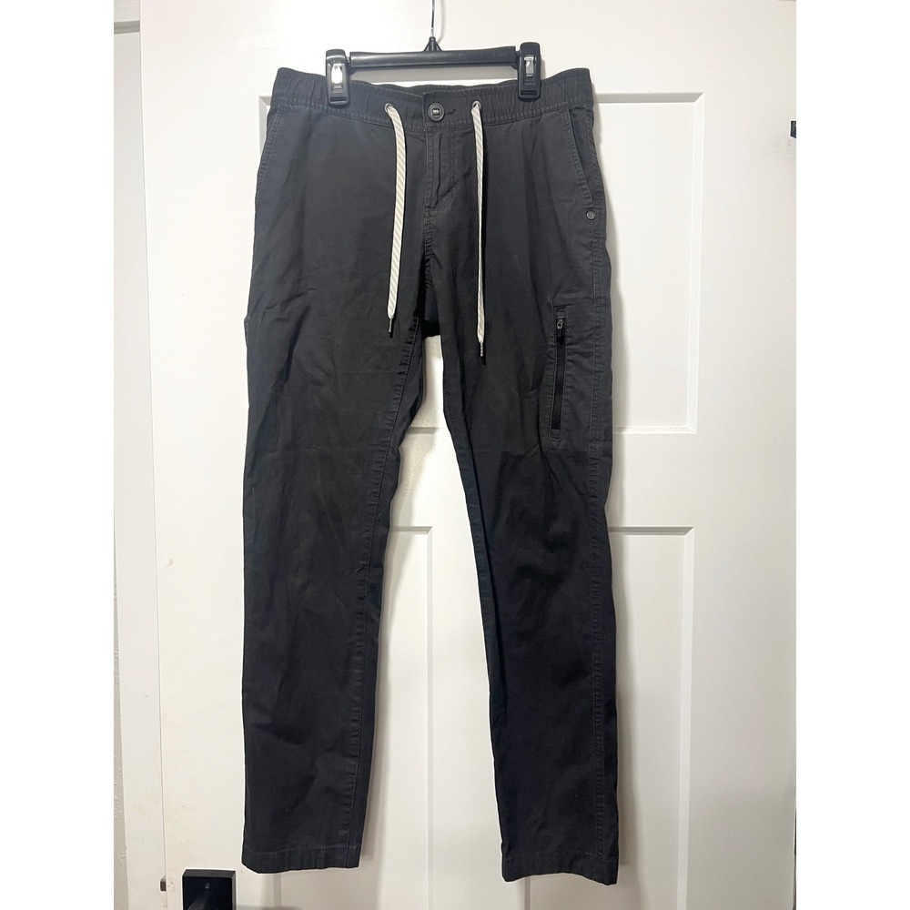 Vuori Ripstop Climber Pants Mens Charcoal Gorpcore Hiking Drawstring Small